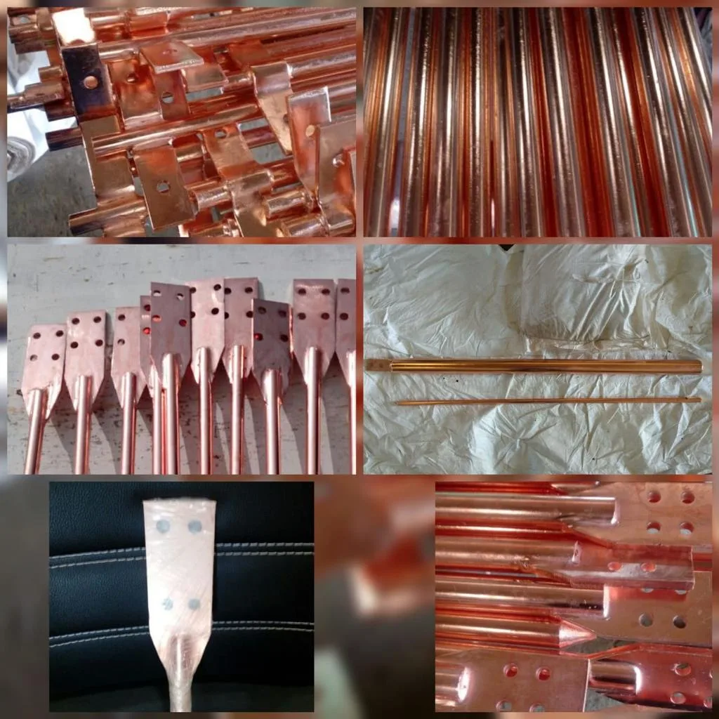 Copper Electrode Fabrication Views
