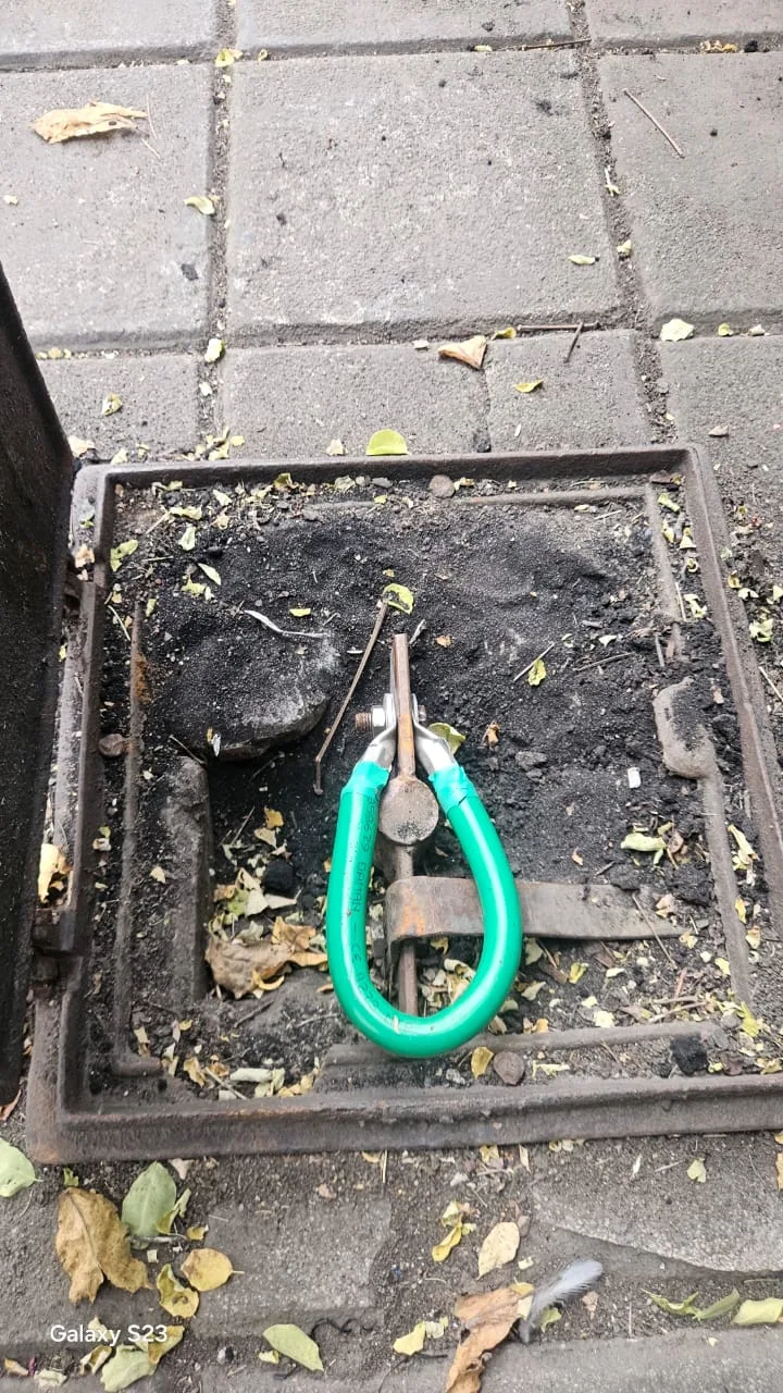 Earth Pit Inspection Access