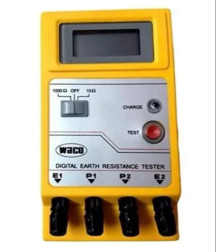 Digital Earth Resistance Tester