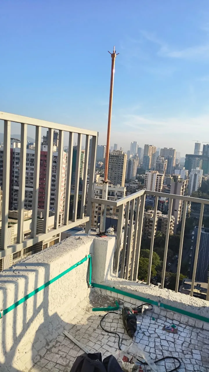 High-Rise Lightning Mast