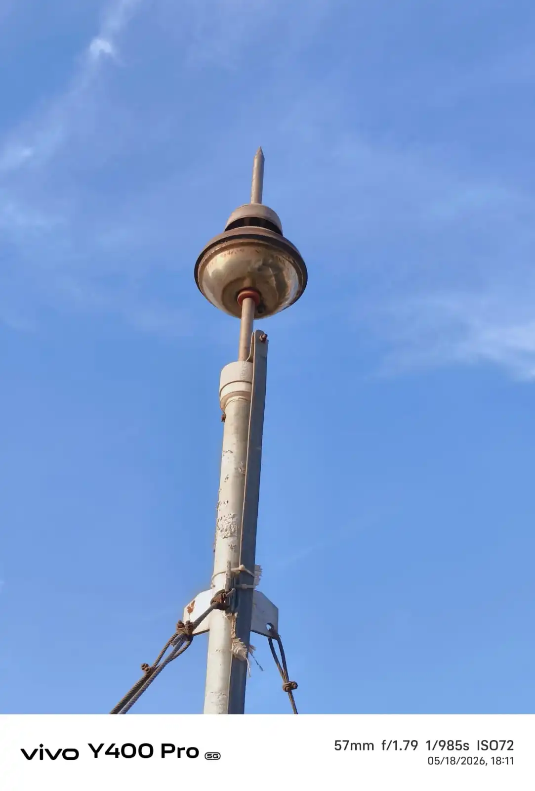 Early Streamer Emission (ESE) Lightning Arrester