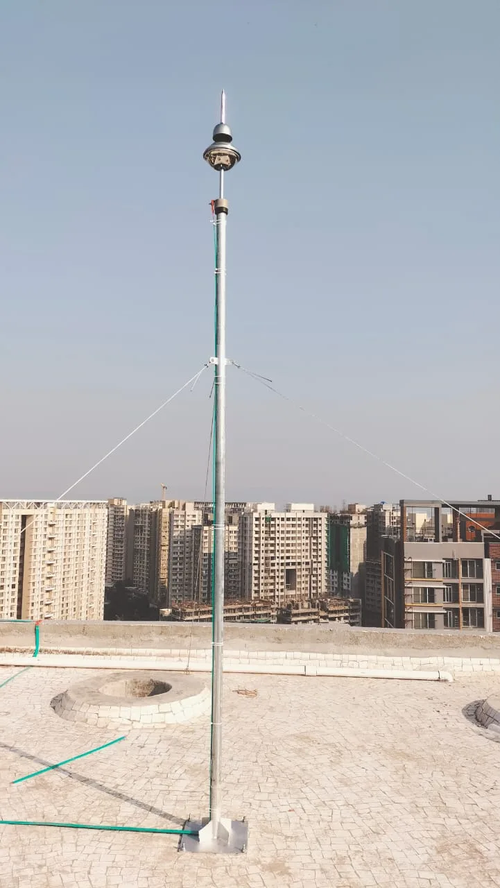 Rooftop ESE Lightning Arrester